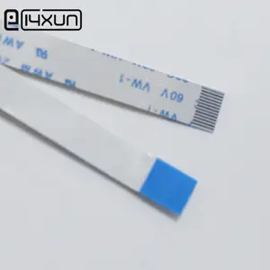 Bilashmart 1 13Pin FC FPC flat flexible cable 1.0mm 0.5mm 13 pin A Forward Length 100/150/250mm Ribbon Flex Cable AWM 20624 80C 60V VW 1