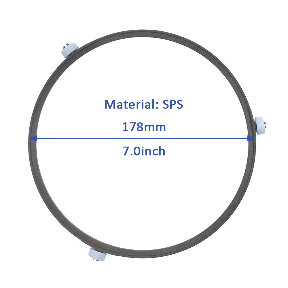 General Microwave Oven Parts/Replacement  Material SPS Turntable Ring Inner Plate Tray Rotating Ring Support Roller