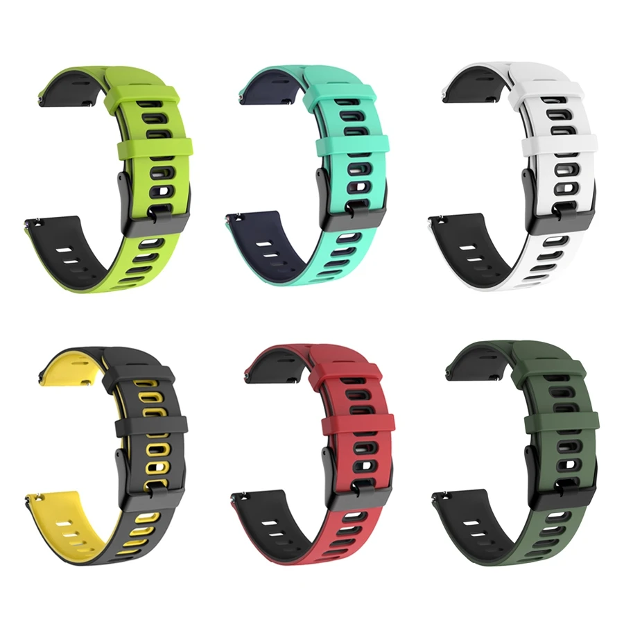 

Amazfit Strap for Xiaomi Huami Amazfit GTS / GTR 42mm / Bip lite Watch Silicone Band Wristband Straps Accessories 20mm Watchband