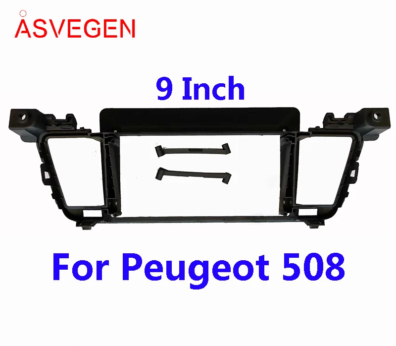 

Asvegen Car Radio Fascia Frame For Peugeot 508 Car Dvd Frame Install Panel Dash Mount Installation Dashboard