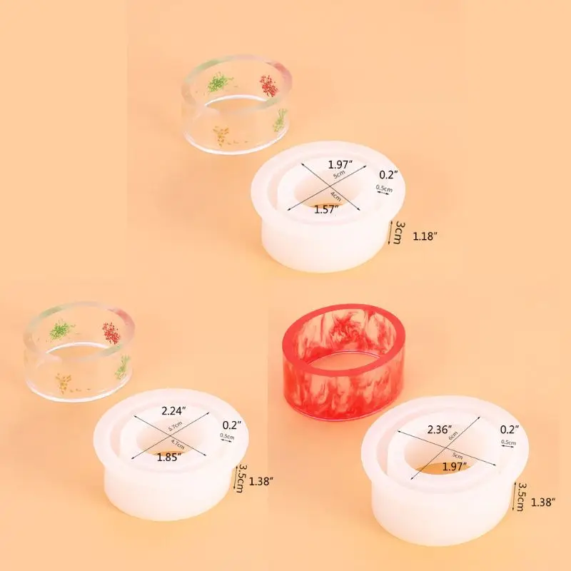 Силиконовая форма для браслета в виде сухих цветов