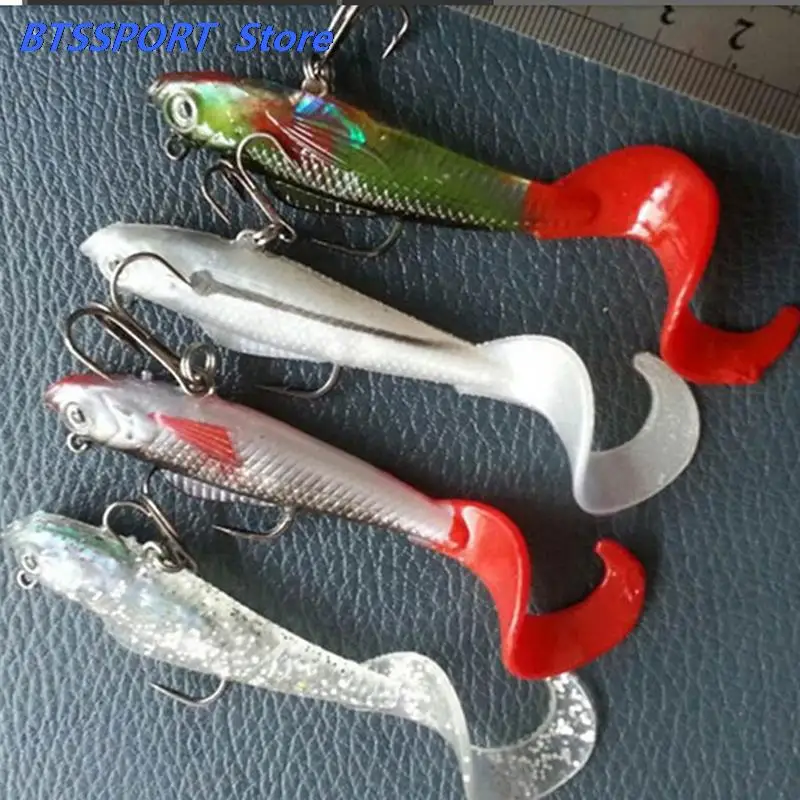 Nuove esche da pesca attrezzatura da pesca in mare esca morbida pesca al piombo 14g esca artificiale Jig Wobblers esca in silicone di gomma