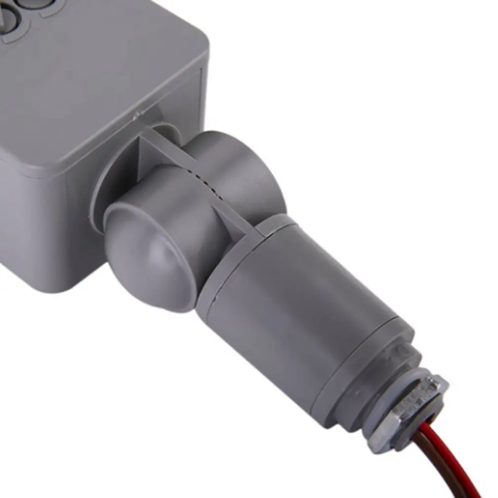 Infrared PIR Motion Sensor Switch Motion Sensor Light Switch with LED Light Automatic Outdoor AC 220V DC 12V Infrared Detector