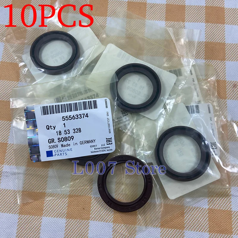 

10PCS Engine Camshaft Oil- Seal Original OEM# 55563374 55579838 Size 35*48**6.8 For Chevrolet CRUZE 1.6 2009 PC Epica Excelle