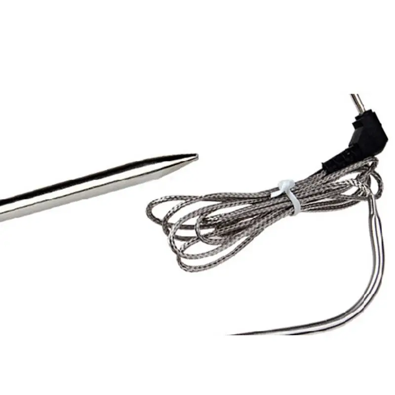 Termometro da cucina digitale Display LCD sonda lunga per Grill forno cibo carne cottura allarme Timer strumenti di misurazione