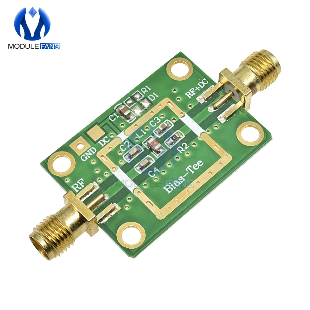 Bias T Breite Band Frequenz Verstärker Amp Modul 10MHz-6GHz RC DF Blöcke Für HAM Radio RTL SDR LNA Geräuscharm – Detail 3
