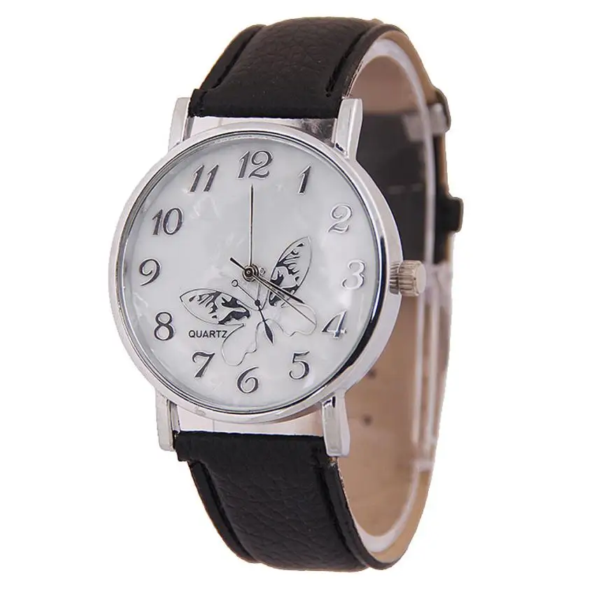 2022 Ladies Watches Casual Watches Women Butterfly Watches Leather Quartz Watch Clock Clearance Sale Dropshipping horloge dames