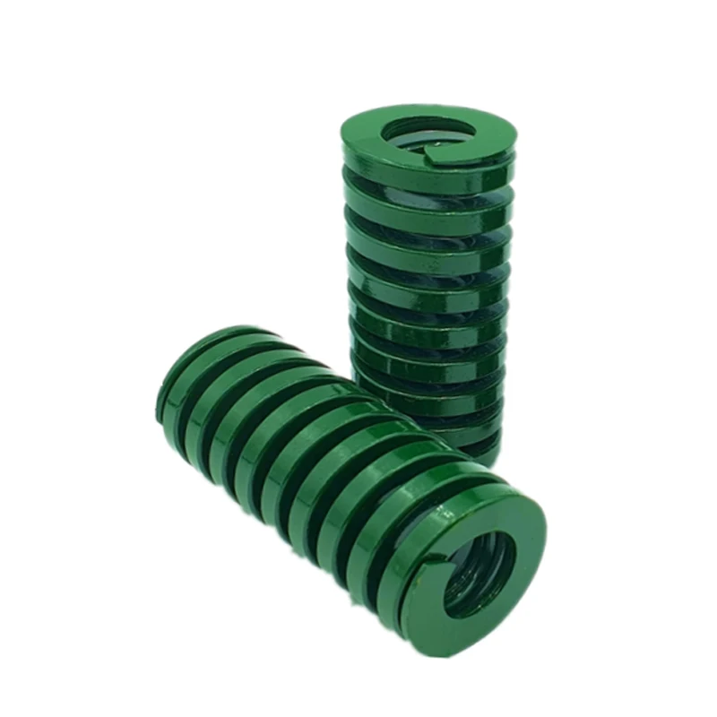 Green Spring Heavy Load Compression Die Spring Mold Die Spring Outside Diameter 16/18/20/22mm Inner Diameter 8-11mm L20-300mm