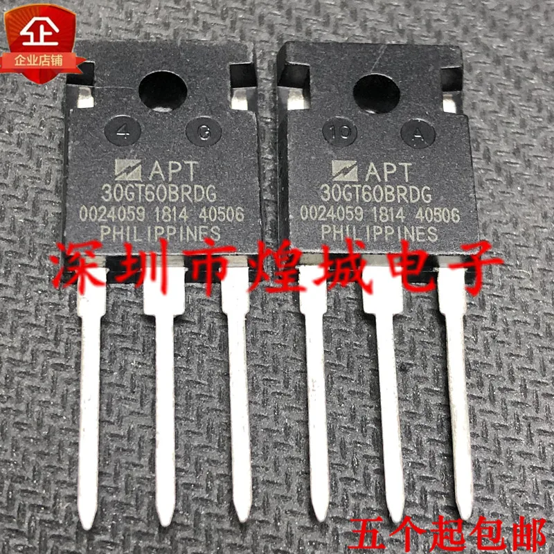 

5PCS/Lot APT30GT60BRDG ½ TO-247 5