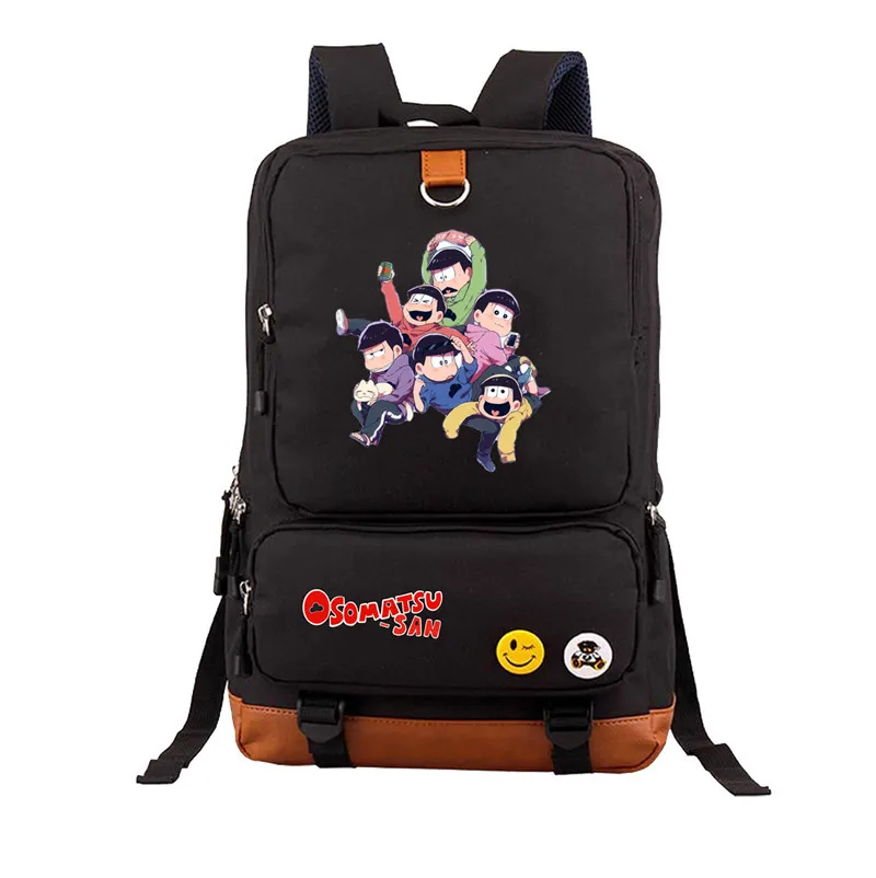 

Школьный портфель Osomatsu-san Matsuno Ichimatsu, сумка на плечо, рюкзак с принтом для подростков, женский и мужской дорожный рюкзак
