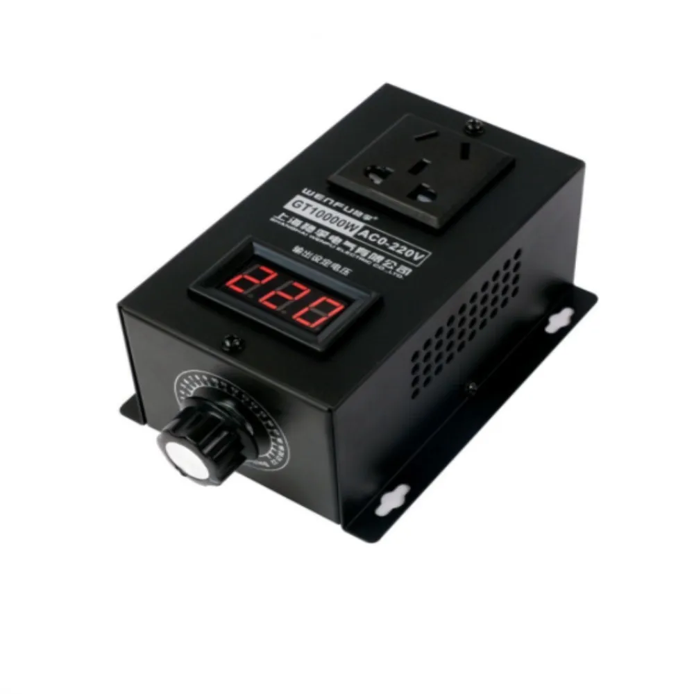 10000W High power Silicon Electronics Voltage Regulator Machinery Electric Variable speed controller 0V-220V