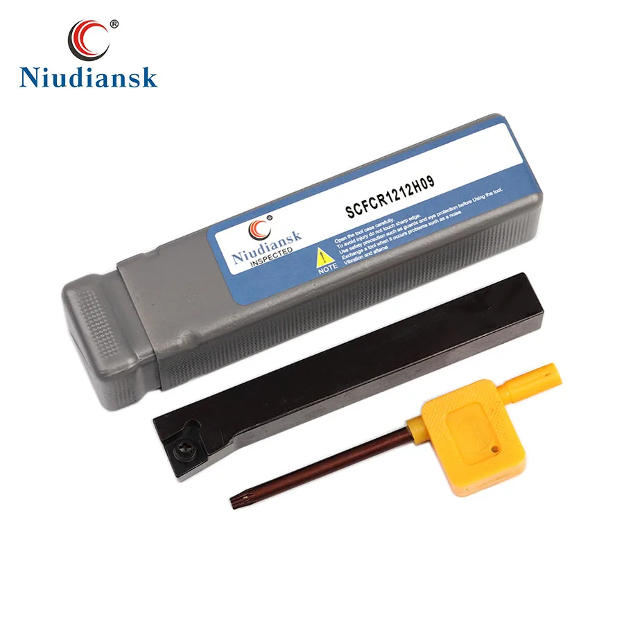 SCFCR1212H06 SCFCR1212H09 SCFCR1616H09 SCFCR2020K09 SCFCR2525M12 12mm 16mm 20mm 25mm CNC Lathe External Turning Tool Holder CCMT