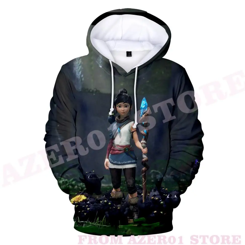 Kena: Bridge of Spirits 3D Print Fashion Fall Winer Suit Hoodies Sportswear Hooded Youthful HIP HOP Style Women/Men The hooded