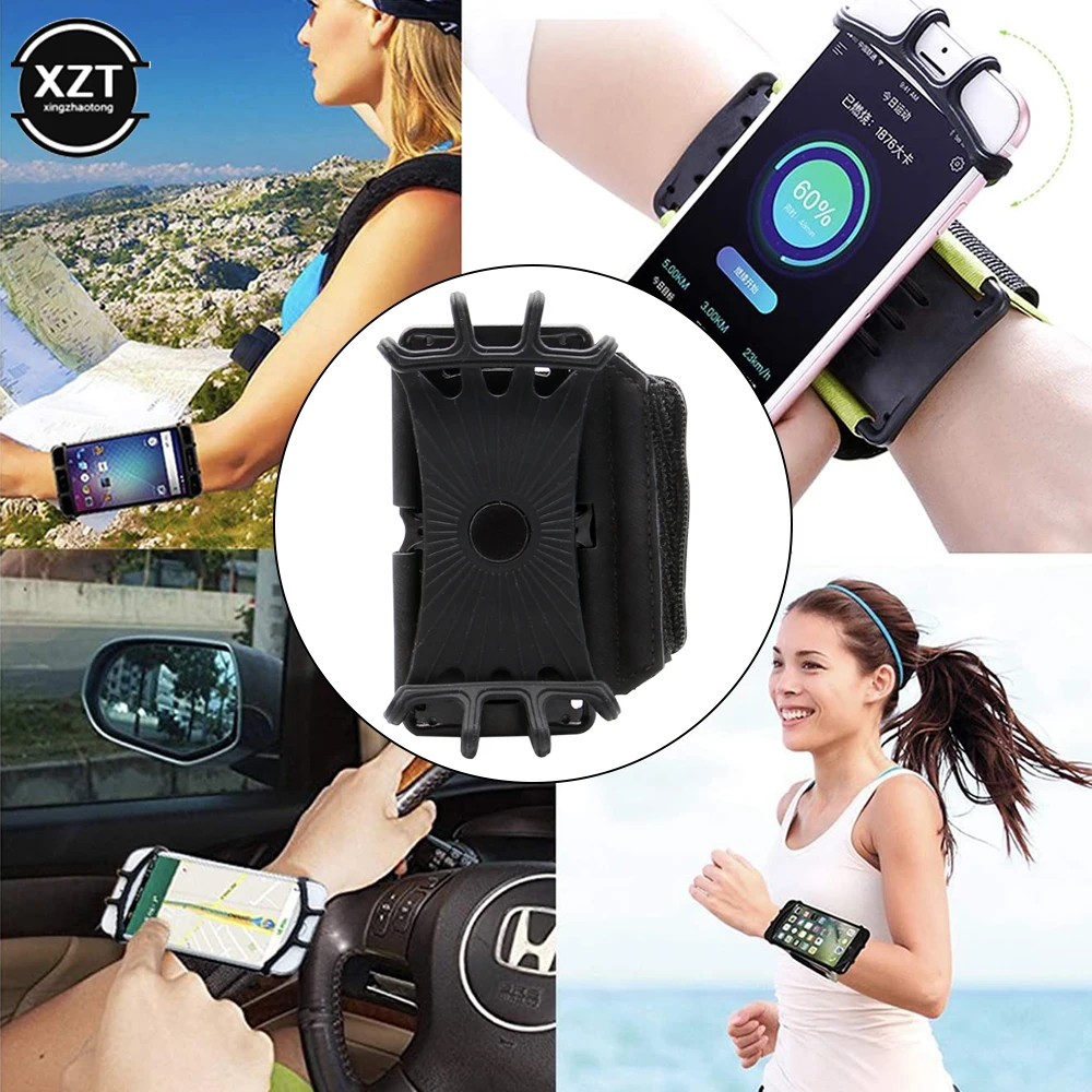 Dây Đeo Tay Điện Thoại Cho iPhone Chạy Thể Thao 3.5 "-6" Inch Đa Năng Băng Cánh Tay Thể Thao Cho Samsung S9 Cánh Tay ban Nhạc Đứng Cho Huawei