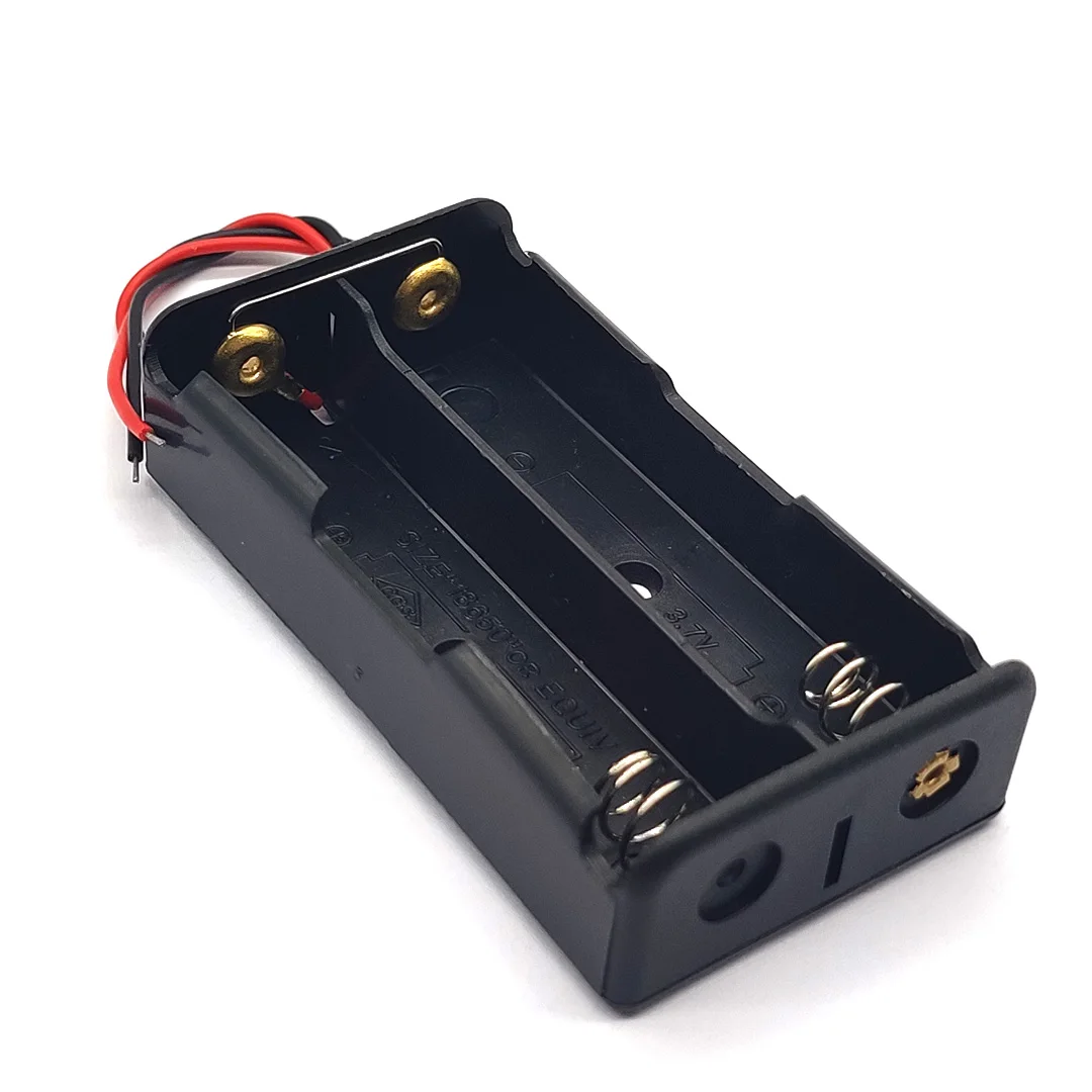 18650 Parallel Battery Box 18650 Power Bank Cases 2 18650 Battery Holder Storage Box Case 3.7V Parallel DIY