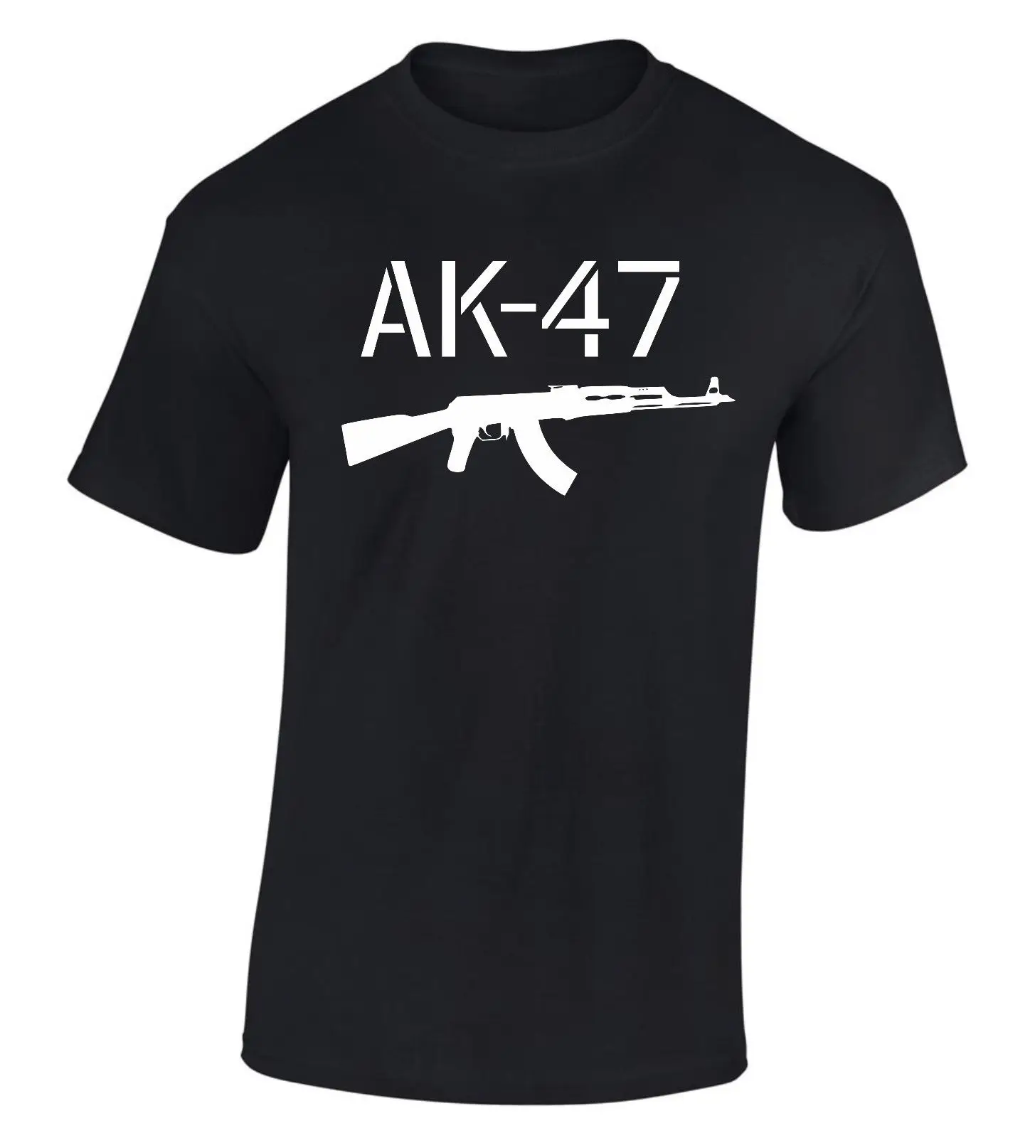 Ak 47 Kalashnikov Ak47 T Shirt Russia Streetwear  Funny Men Short Sleeve O-neck Cotton T Shirts Streetwear