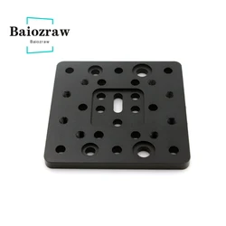 3d Printer Aluminum Alloy Openbuilds C-beam Gantry Plate for C-Beam CNC Machine Parts Accessory 1pcs