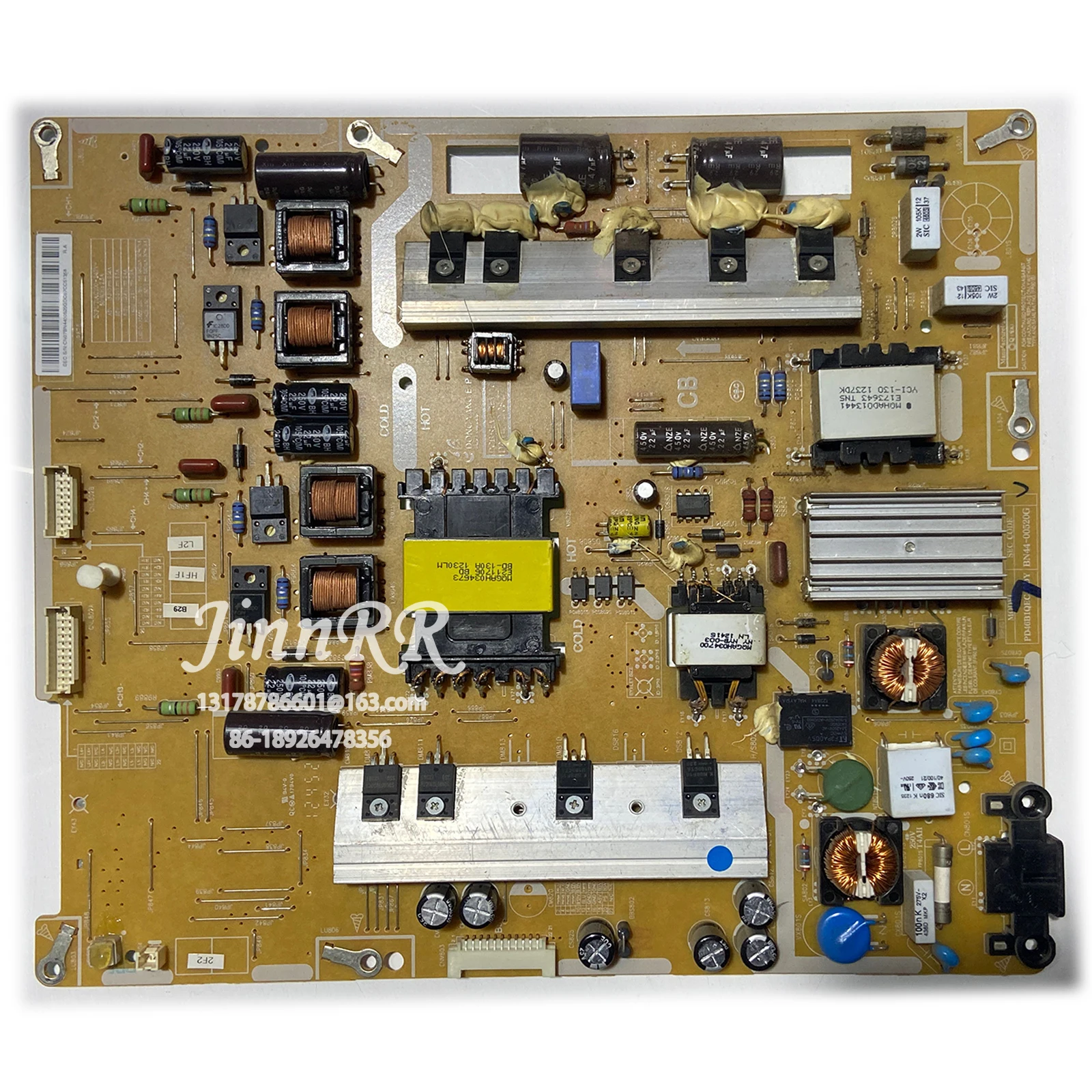 Placa de fuente de alimentación de buena prueba para UA46ES6900J, desmontaje Original, BN44-00520C, BN44-00520C, envío gratis, PD46B1QE-CDY