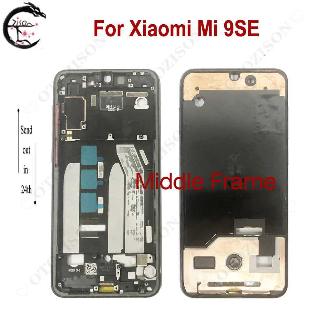 Mi 9 pro Middle Frame For Xiaomi 11 Lite 4G 5GMiddle Frame 9 SE 9T 10T Pro Housing front Cover Mi 8 Lite Phone frame Replacement