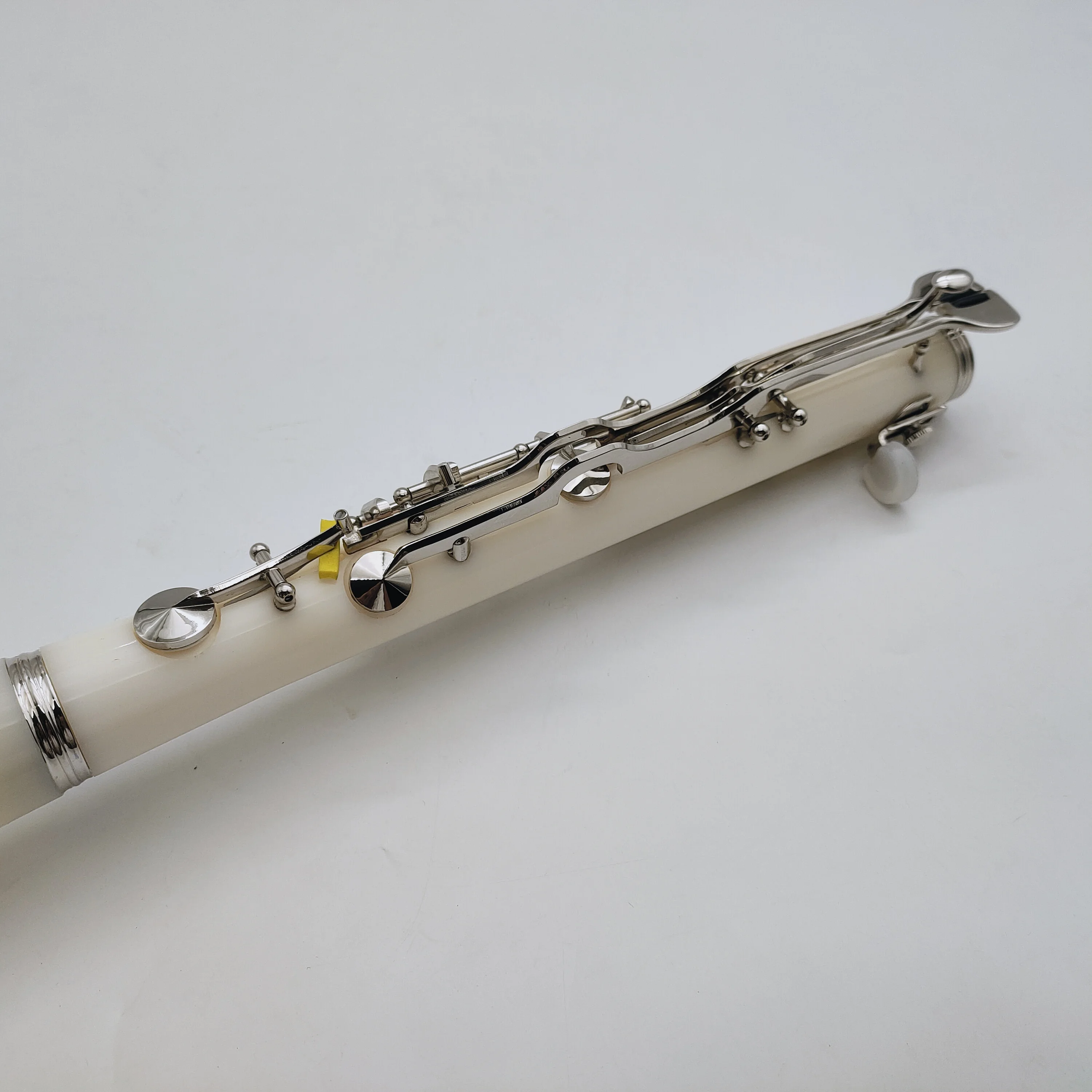 High Quality 17 Keys G Tune Clarinet Bakelite Body Silver key Professional Musical Instrument with Case