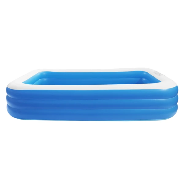 Inflatable  Swimming Pool Rectangular 3 Layer Pvc Pool Summer Outdoor Garden Party Paddlng Pool  Children Bathtub