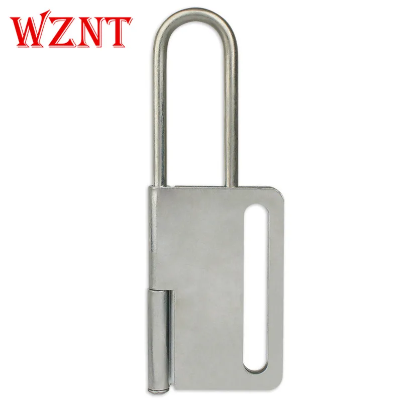2pcs NT-AH02 Safety Steel hHeavy Duty Lockout Devices Hasp Hardened Steel Butterfly Lockout Hasp Lock