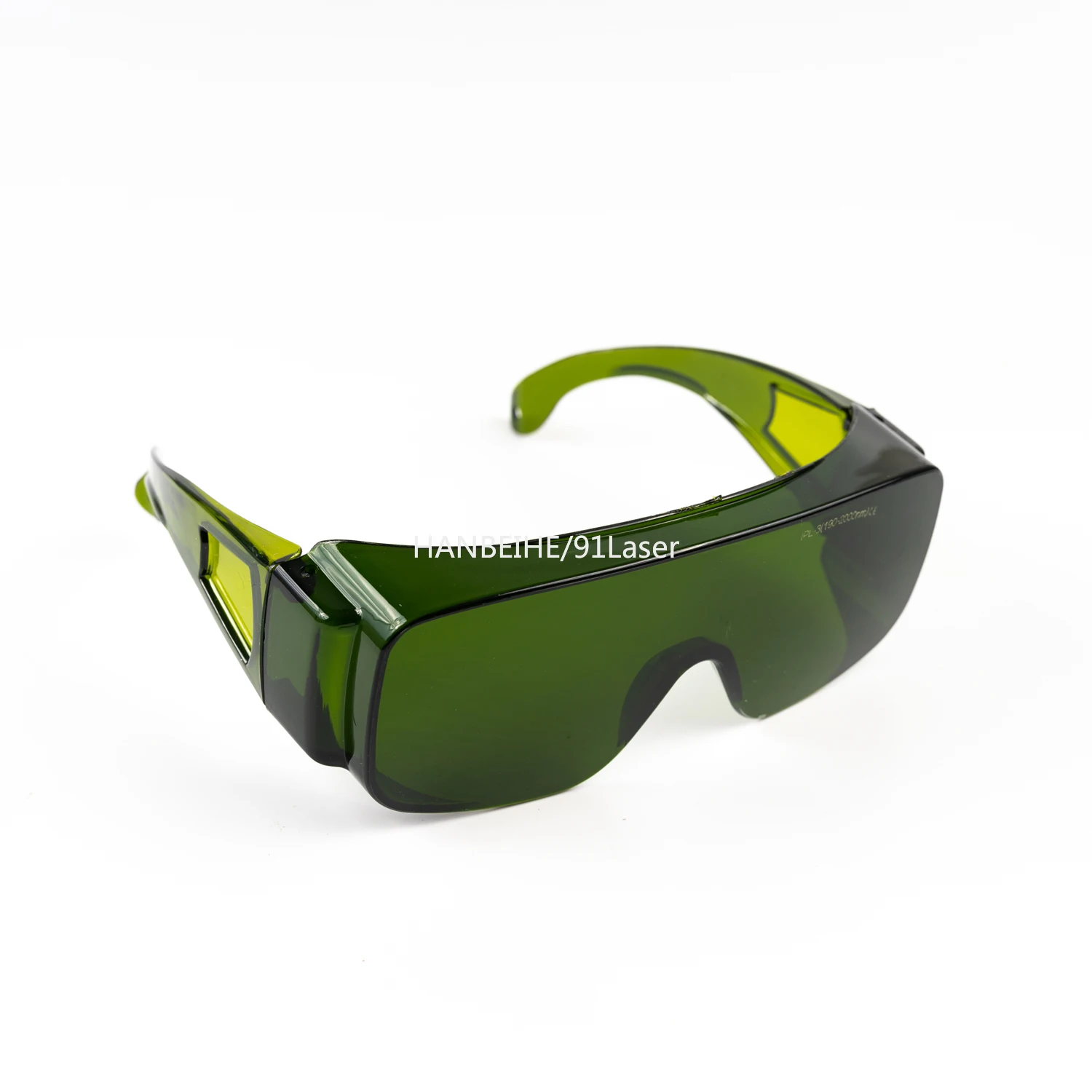 IPL Safety Glasses with Marked IPL-3 (190-2000nm) CE  Laser Glasses, Cleaning Cloth and Black Bag