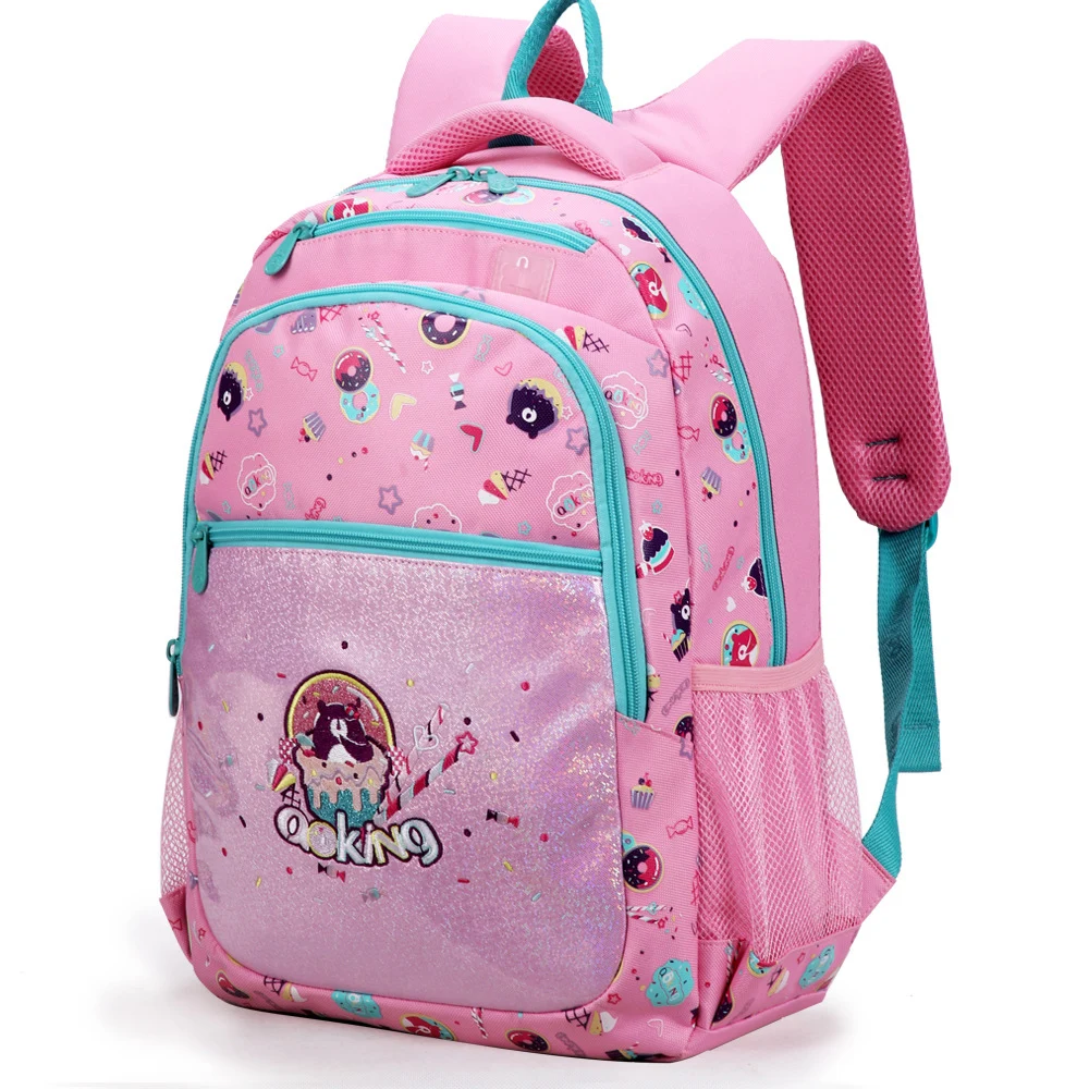 Sequins pink School backpack for children schoolbag anime backpack for school bags for teenage girls mochila escolar infantil