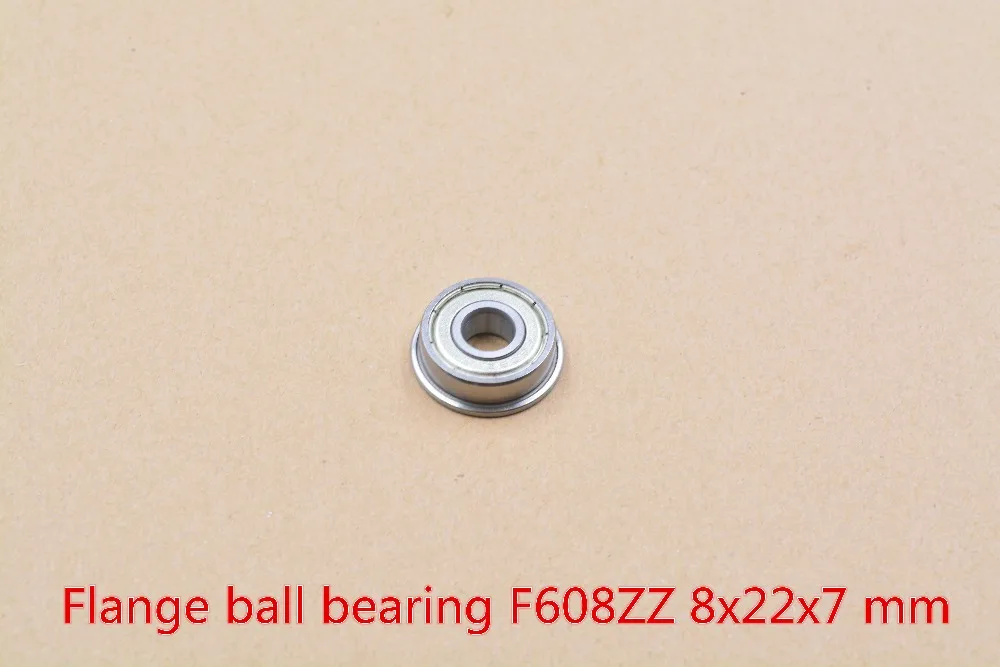 608-2RS 608RS 608ZZ F608ZZ 8mmx22mmx7mm black or blue  red double rubber sealing cover deep groove ball bearing 1pcs