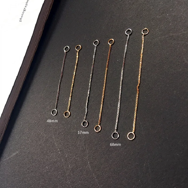 DIY Handmade Jewelry Accessories Gold Plating Chain Belt Hanging Earrings Earrings Ear Stud Earrings Pendant Pendant Material