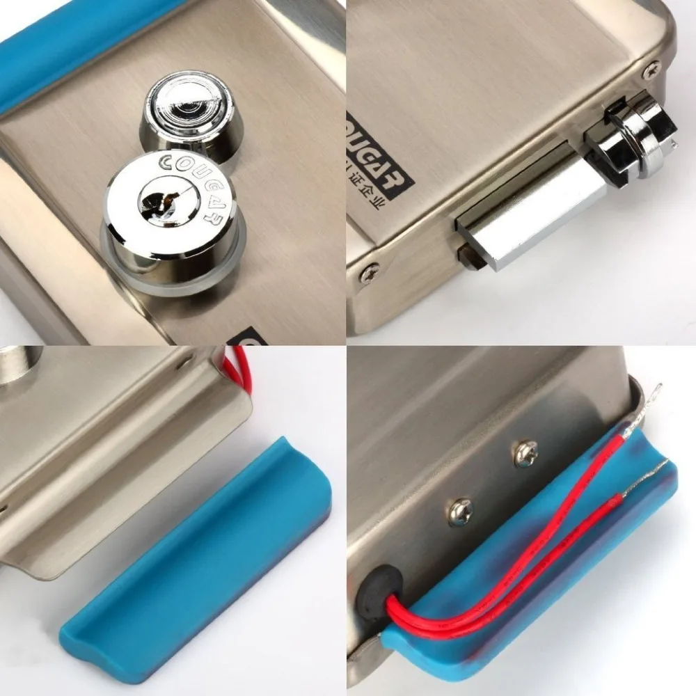 High Quality Electric control lock E-lock Stainless Steel security Waterproof for 12V DC Access Control System CE & MA Approved