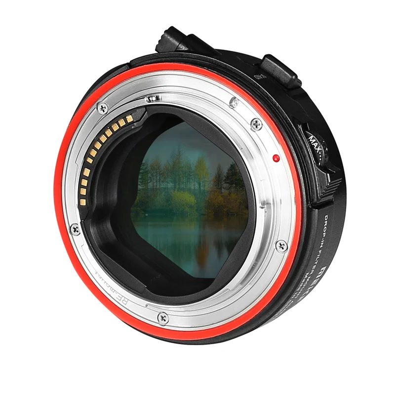 محول حلقة ل كاميرا كانون مرآة MK-EFTR-C قطرة في تصفية محول تركيب EF إلى EOSR مع مرشح متغير ND