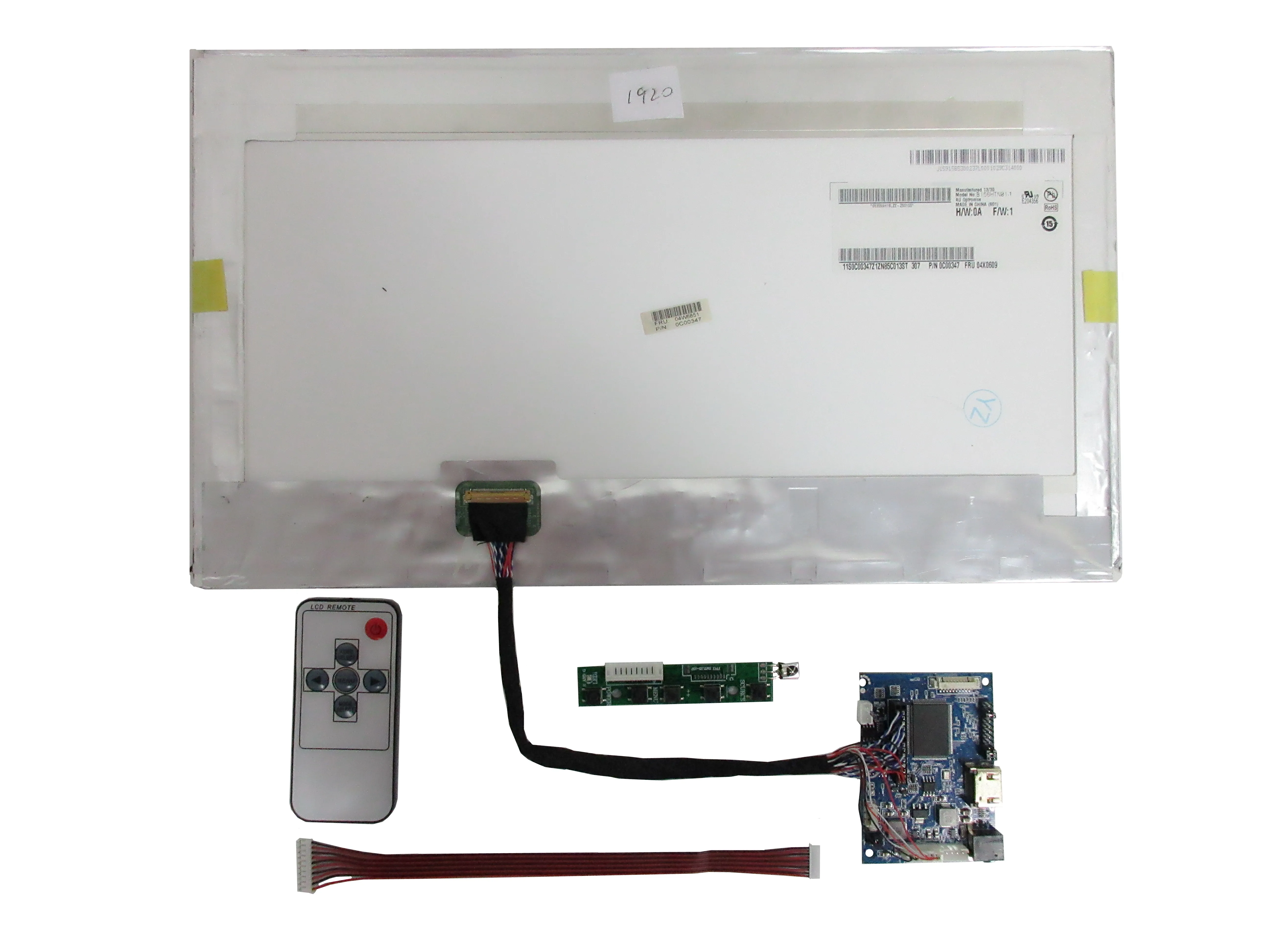 14 zoll 1600*900 Display LCD Monitor Control Fahrer Bord HDMI-Kompatibel Für Computer Sekundären Bildschirm Raspberry pi