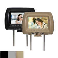 Universal 7 inch TFT LED screen Car MP5 player Headrest monitor Support AV/USB/SD input/FM/Speaker/Car camera