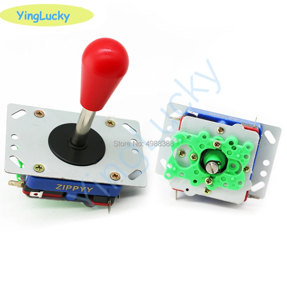 2 pcs Arcade joysticks / Happ zippy  / 8/4/2 way Operation American Joystick with Micro-Switch game accessories for Jamma
