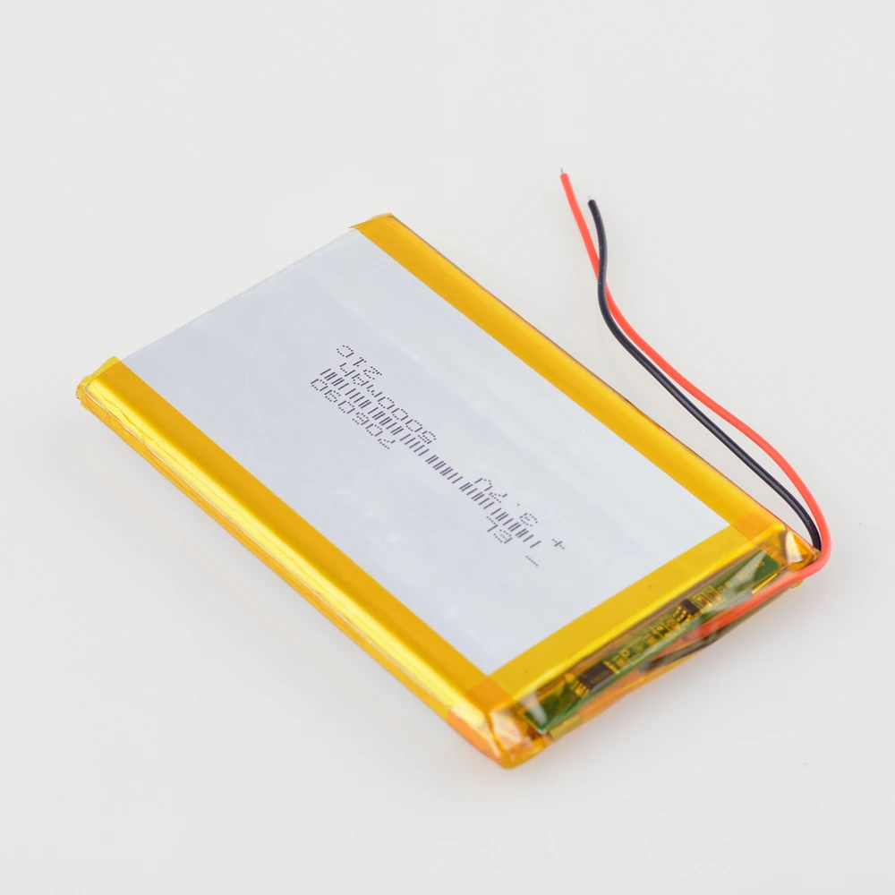 3.7V 706090 5000mAh Rechargeable Lithium Li-ion Polymer Battery for Tablet PC Portable 806090