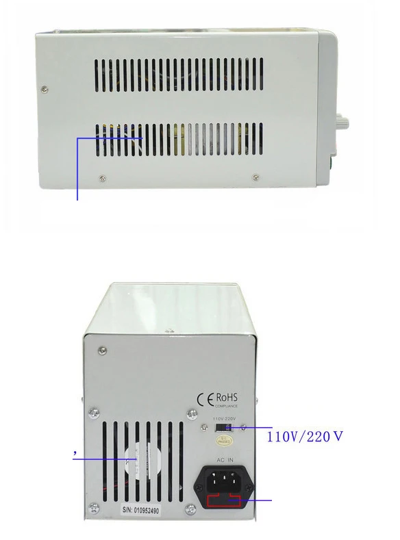 PS-303D الرقمية عرض عالية الدقة 30V 3A قابل للتعديل DC امدادات الطاقة
