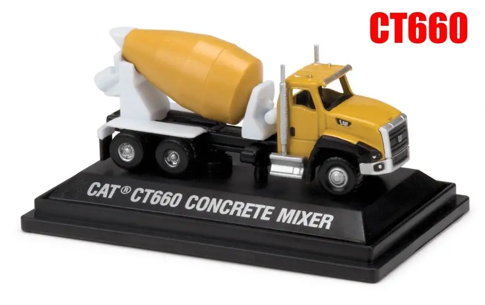 Micro Constructor Mini Cat CT660 Concrete Mixer Truck  MINI  Scale DieCast Model Toy  55461