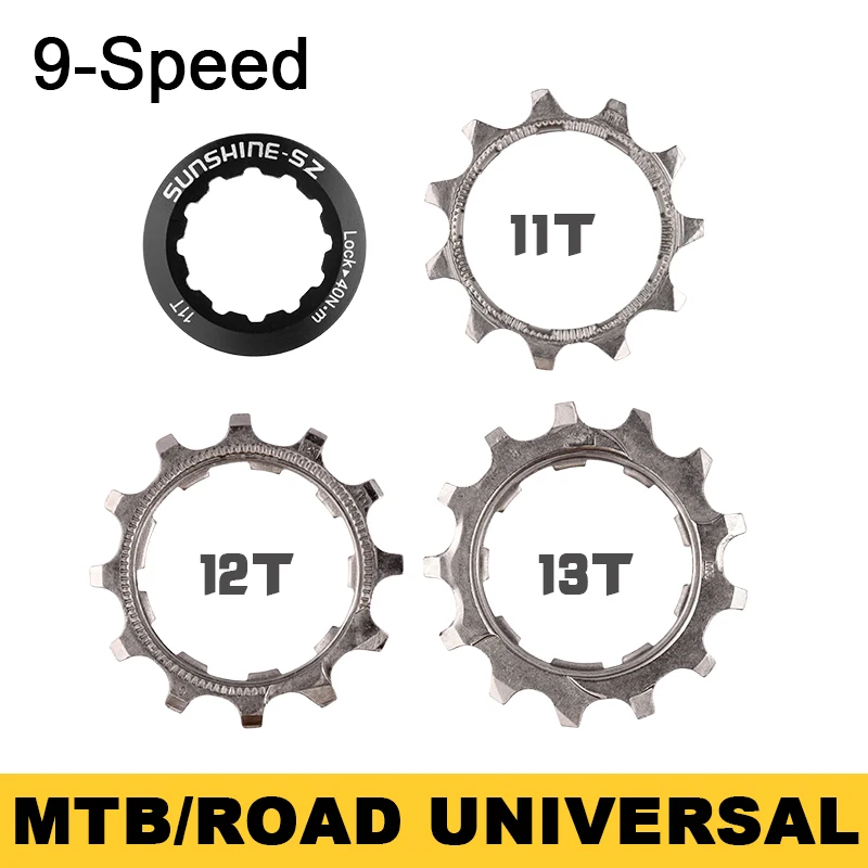 自転車フリーホイール,マウンテンバイクアクセサリー,8 9 10 11,12スピード,11t,12t,13t