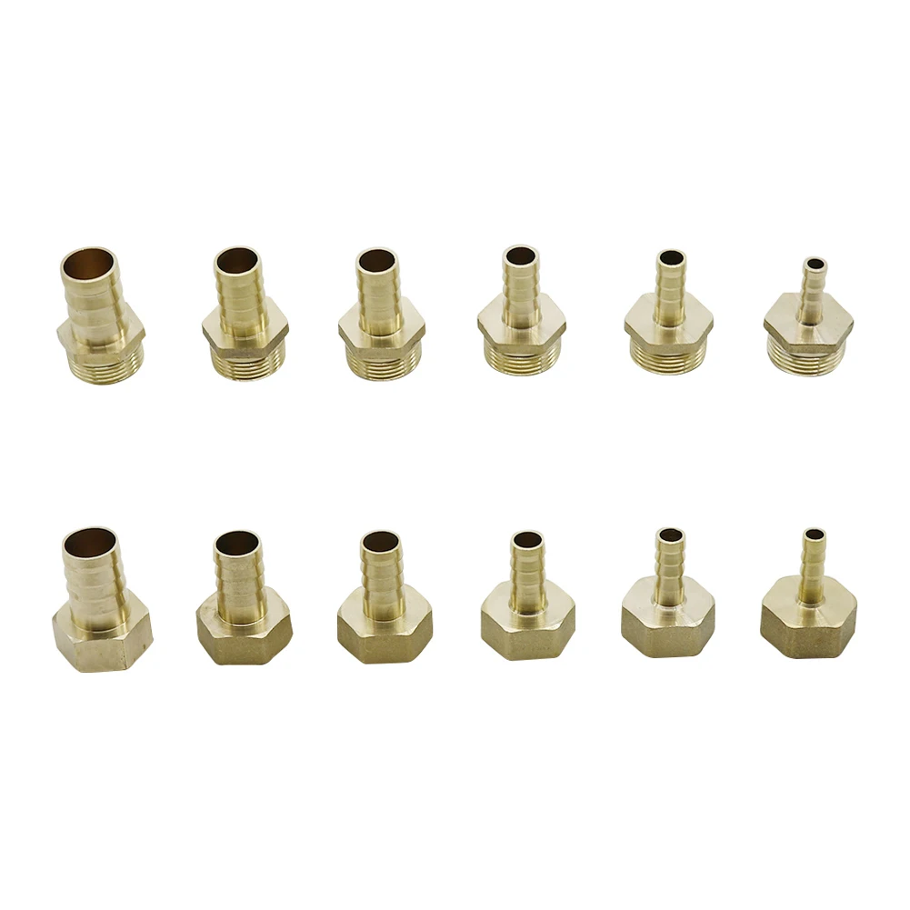 Brass 12mm 14mm 8mm 10mm 19mm 16mm Hose Barb Tail Fitting 3/4