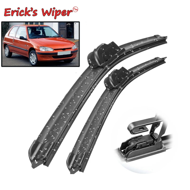 Erick\'s Wiper Front Wiper Blades For Peugeot 106 1991 - 2003 Windshield Windscreen Clean Window Car Rain Brushes Nature 20\