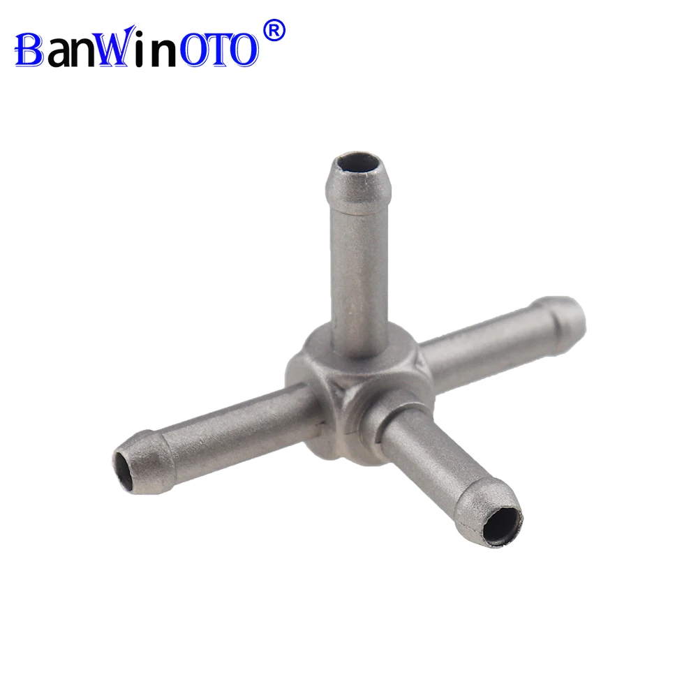 Aluminiowy płyn chłodzący T wąż dopasowujący złączka fajka wodna pasuje do VW Caddy Golf Polo Touran Audi A3 S3 siedzenie do skody 6Q012161