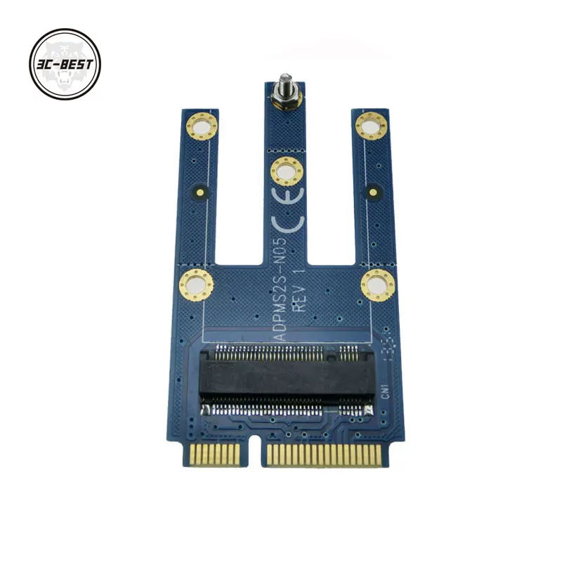 Mini Pcie Naar Ngff Extensie Kaart Ondersteunt Huawei Draadloze Netwerk Bluetooth Module M.2 Mini Pcie