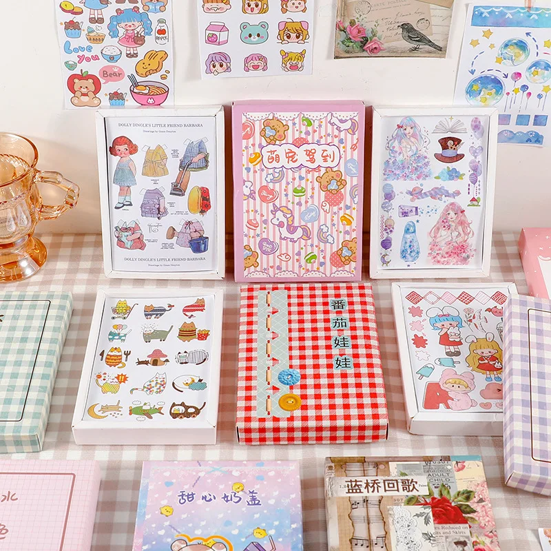 50pcs/lot Kawaii Stationery Stickers Cute sweetheart Diary Planner Decorative Mobile Stickers Scrapbooking DIY Craft Stickers