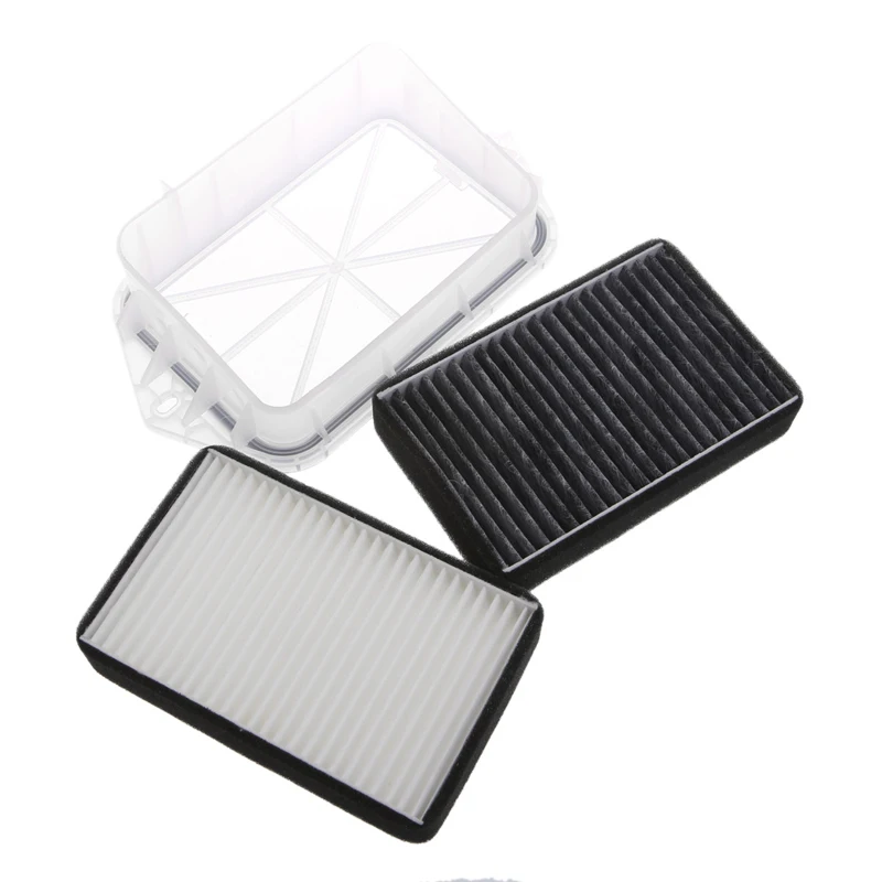 1Set  2 Hole Cabin Filter For Vw Sagitar Passat Magotan Tiguan Touran Audi Buy1+1Free