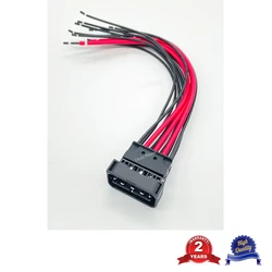 Headlight Wiring Harness Connector For BMW X1 X5 F15 X6 E63 E64 E90 E92 Head Light Plug 61132359991 12 Way Plug