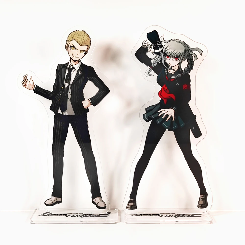 

Danganronpa 2 Fuyuhiko Kuzuryu Peko Pekoyama HM acrylic stand figure model plate holder cake topper anime Japan