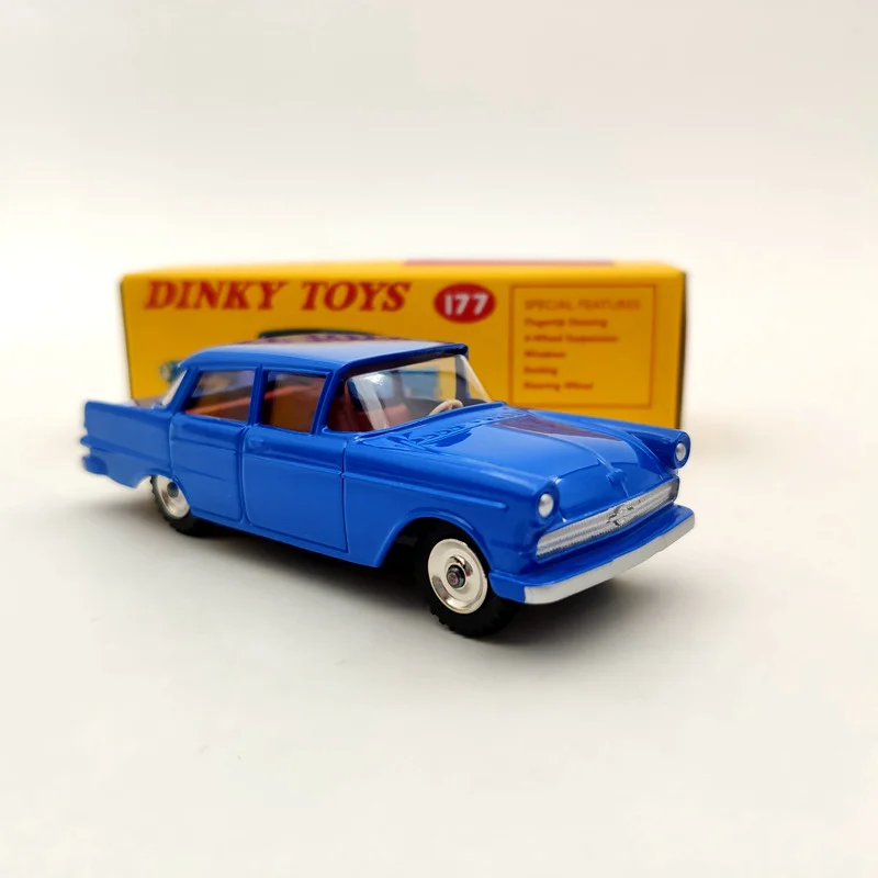 DeAgostini 1/43 Dinky toys 177 Opel Kapitan Met Vensters Diecast Models Collection