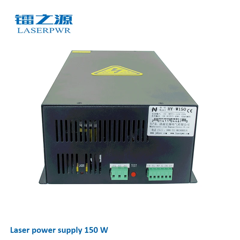 LASERPWR High Power Laser Power Supply W150 For 130W-180W CO2 Laser Tube for Cutting Marking/Engraving Non-metallic Materials