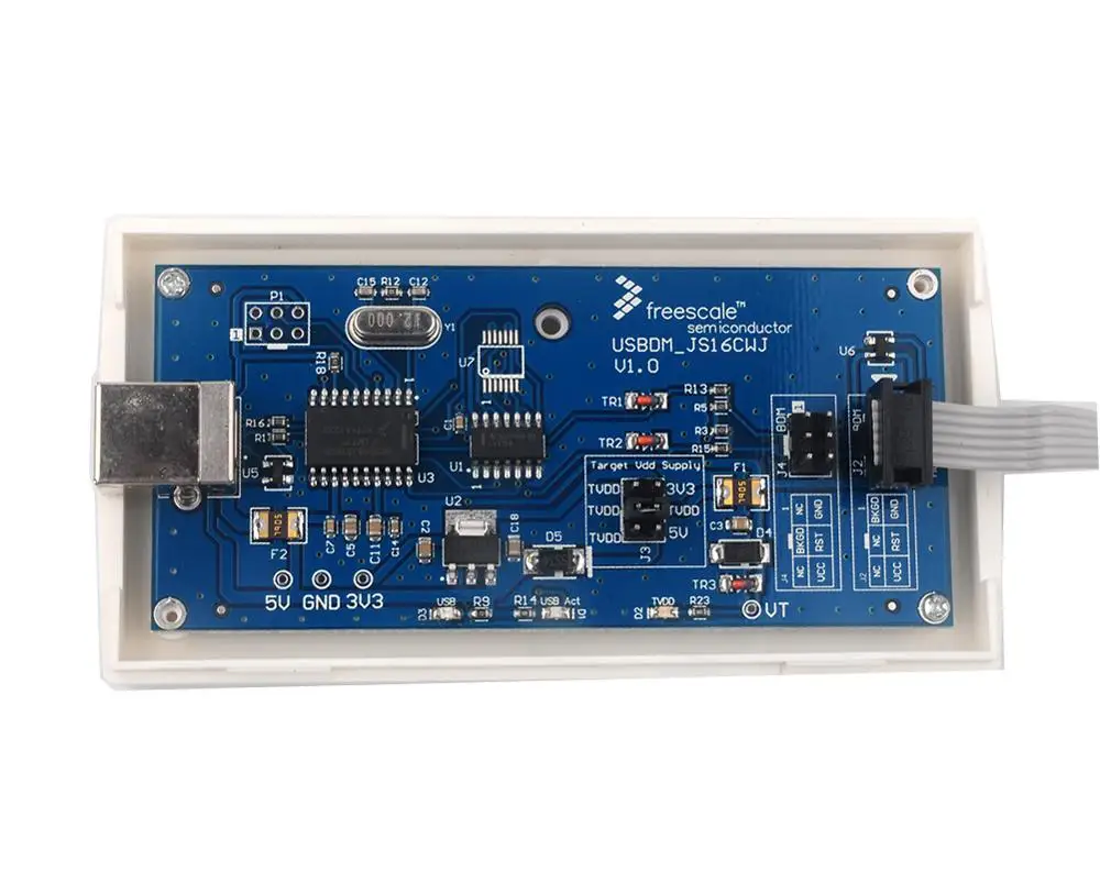 RCmall USBDM OSBDM per Freescale Scaricare Debugger Emulatore USBDM_JS16CWJ 48MHz USB2.0 V4.12 con Cavo